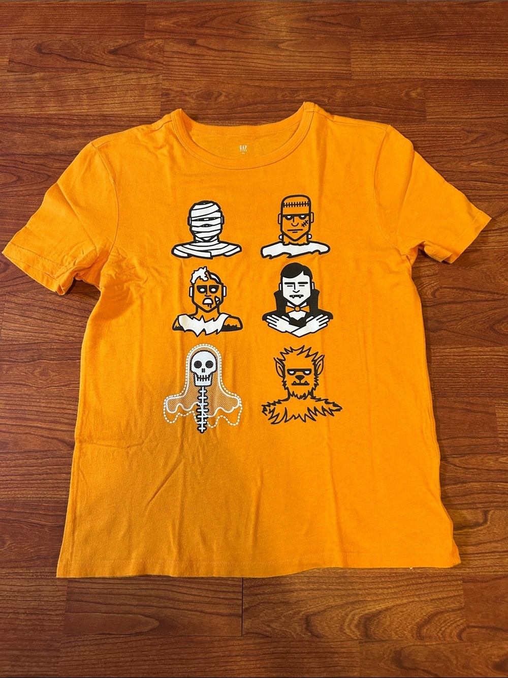 Boys GAP Kids T-Shirt Halloween XL - Picture 1 of 4